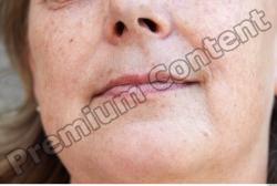 Mouth Woman White Overweight